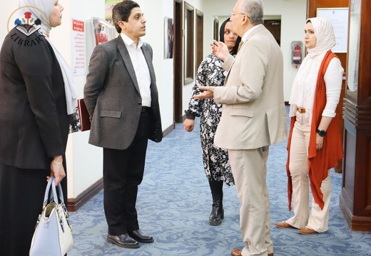 A visit from the Engineering Sector Committee of the Supreme Council of Universities