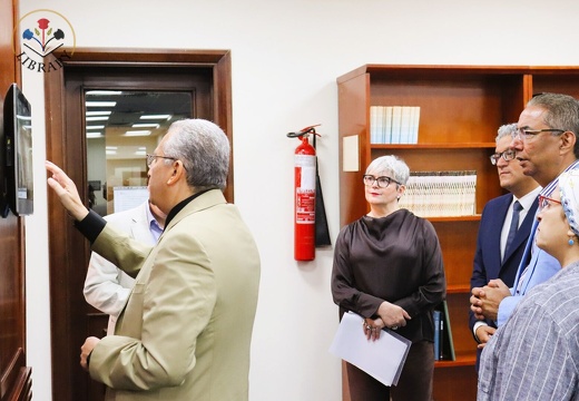 A Distinguished Delegation from Cardiff Metropolitan University Visits Our Library