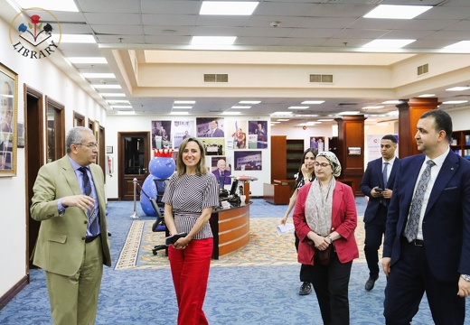 Visit of Ms. Mathilde Vautier, International Partnerships Manager at Manchester Metropolitan University