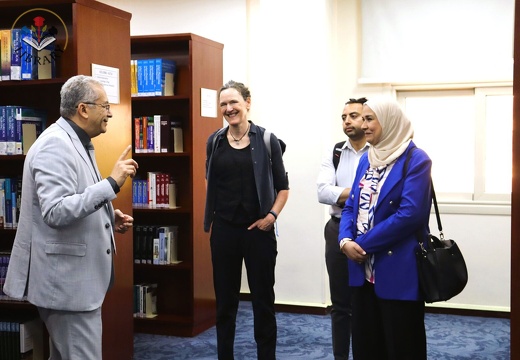 The University Library Was Delighted to Welcome Professor Helen Dawes from the Medical School, University of Exeter