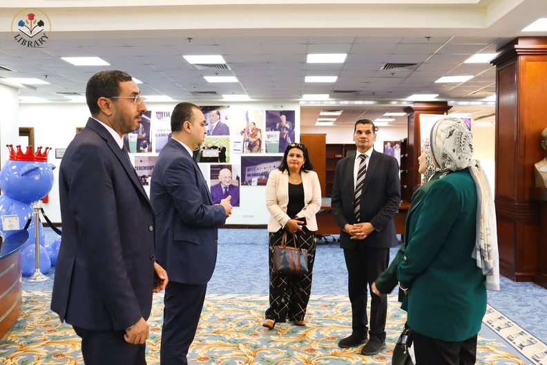 University Library Hosts Delegation from the National Center for Social & Criminological Research (NCSCR)2.jpg