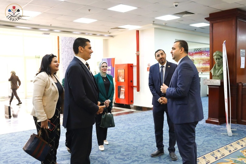 University Library Hosts Delegation from the National Center for Social & Criminological Research (NCSCR)1.jpg