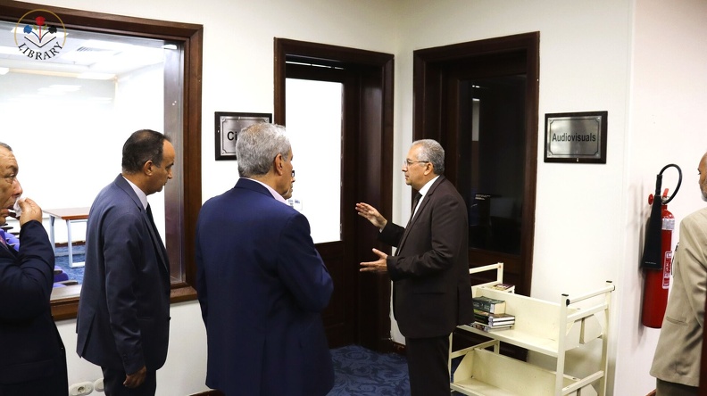 University Library Hosts Delegation from Azzaytouna University and the Libyan Authority for Scientific Research1.jpg