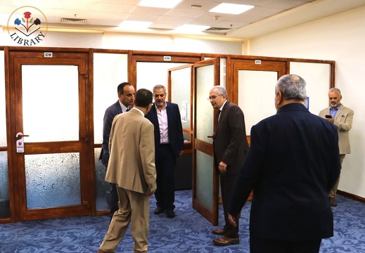 University Library Hosts Delegation from Azzaytouna University and the Libyan Authority for Scientific Research