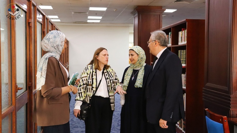 Professor Helen Powell, LSBU Link Tutor, Visits the Faculty of Communication and Mass Media at BUE3.jpg