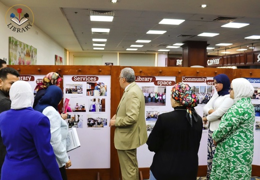 Supreme Council of Universities Delegation Visits BUE Faculty of Nursing Library for NAQAAE Accreditation2