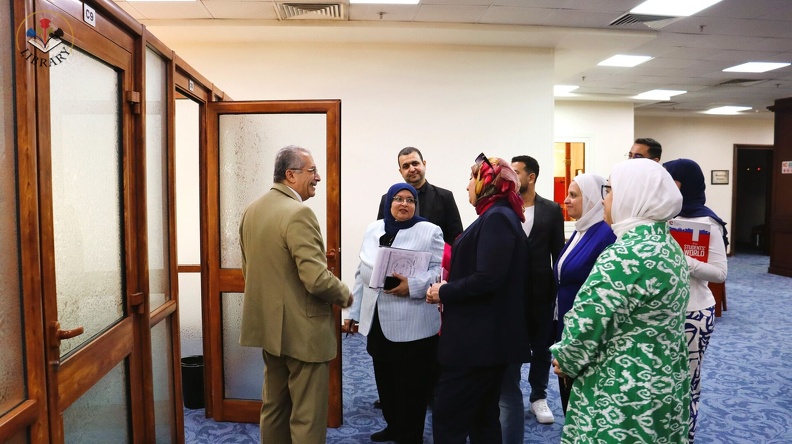 Supreme Council of Universities Delegation Visits BUE Faculty of Nursing Library for NAQAAE Accreditation4.jpg