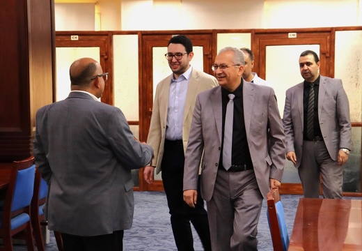 Visit of Dr. Mohamed Elashry