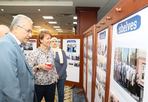 Visit of Professor Katalin Feher to The British University in Egypt-3