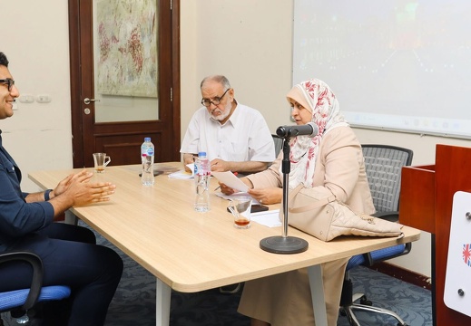 استضافة لجنة تحكيم المرحلة الأولى من المشروع الوطني للقراءة بمكتبة الجامعة البريطانية في مصر
