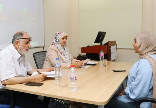 استضافة لجنة تحكيم المرحلة الأولى من المشروع الوطني للقراءة بمكتبة الجامعة البريطانية في مصر-1