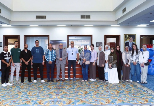 Libyan Delegation Visits the British University in Egypt Library to Explore Its Facilities, Academic Resources and Services-5