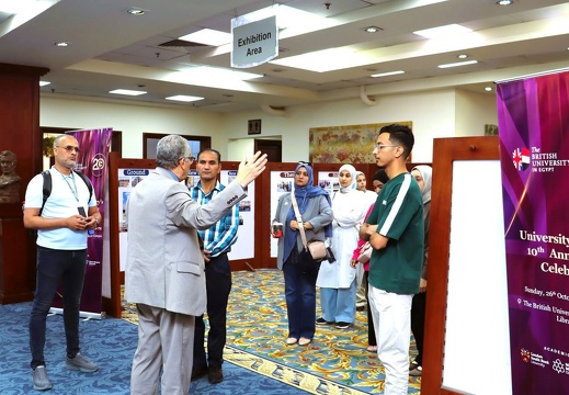 Libyan Delegation Visits the British University in Egypt Library to Explore Its Facilities, Academic Resources and Services