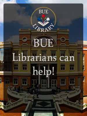 BUE Librarians can help!​