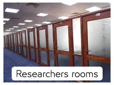 Researchers-rooms